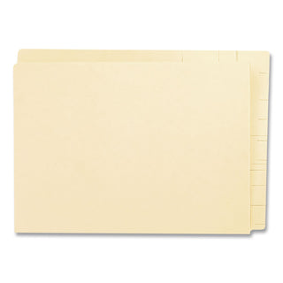 Manila Conversion Folders, Straight Tabs, Letter Size, 0.75" Expansion, Manila, 100/Box