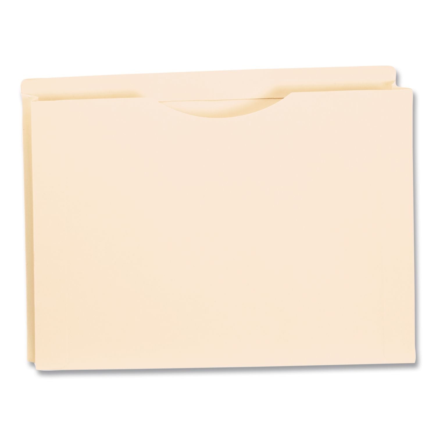 Manila Reinforced File Jackets, 2-Ply Straight Tab, Legal Size, Manila, 50/Box