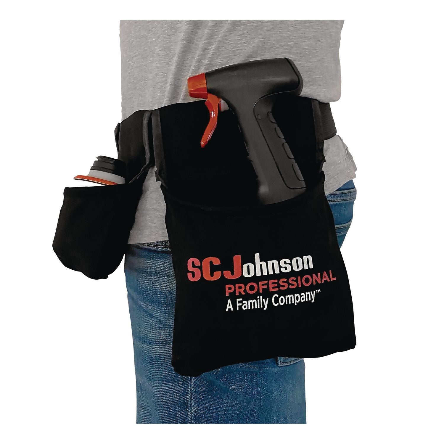 TruShot 2.0 Mobile Dispensing Belt - 1 Each - Hook & Loop Attachment - 2" Width x 49" Length - Black - Nylon, Cotton