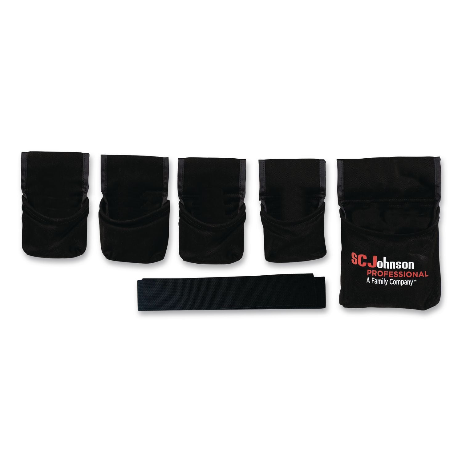 TruShot 2.0 Mobile Dispensing Belt - 1 Each - Hook & Loop Attachment - 2" Width x 49" Length - Black - Nylon, Cotton