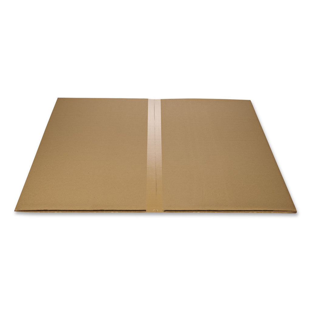 Moderate Use Studded Chair Mat for Low Pile Carpet, 45 x 53, Wide Lipped, Clear
