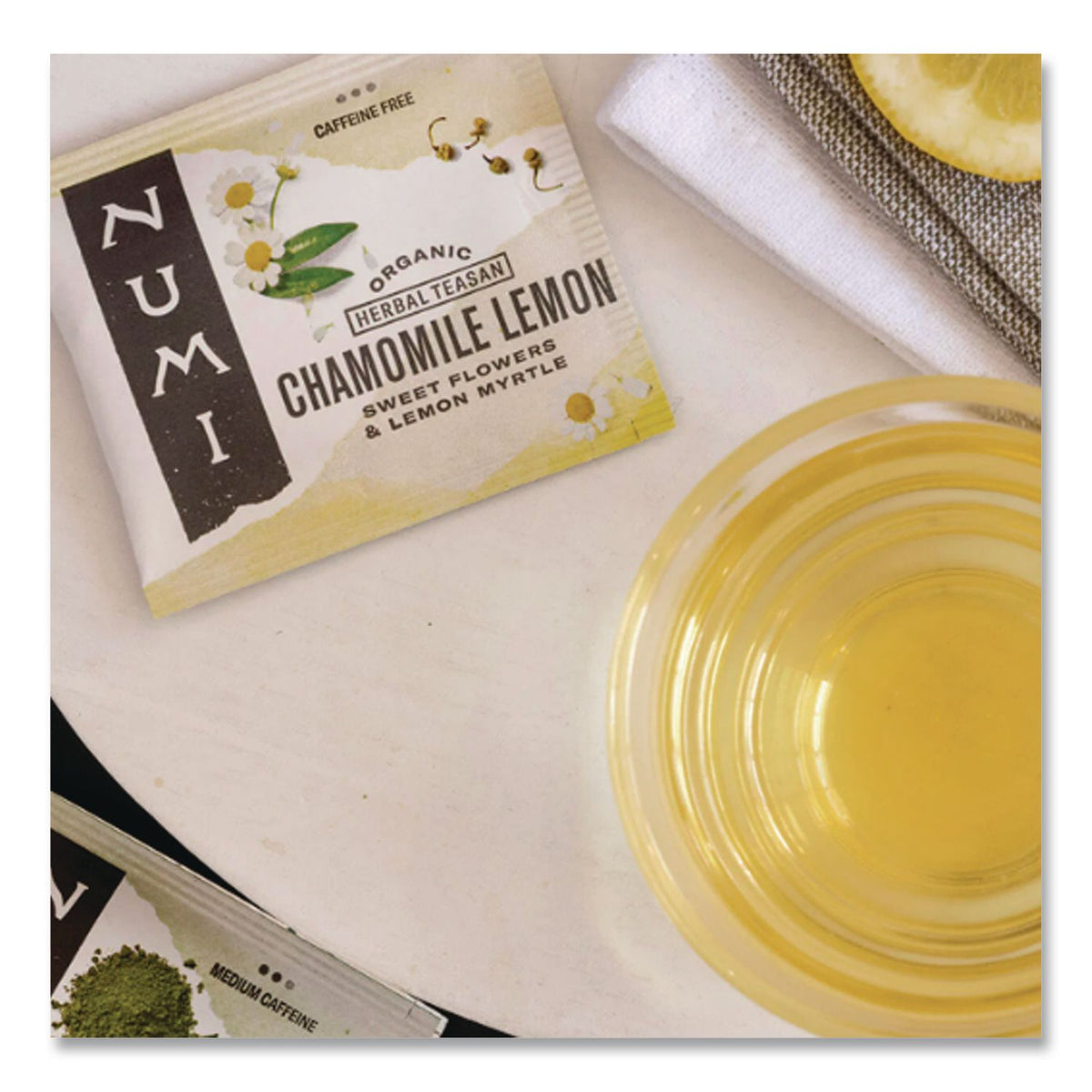 Organic Teas and Teasans, 1.8 oz, Chamomile Lemon, 18/Box
