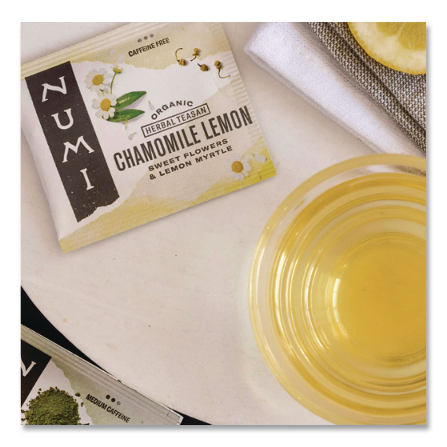 Organic Teas and Teasans, 1.8 oz, Chamomile Lemon, 18/Box