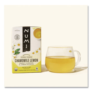 Organic Teas and Teasans, 1.8 oz, Chamomile Lemon, 18/Box