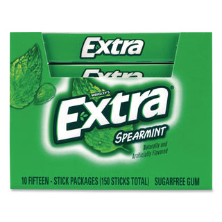 Mars Spearmint Flavored Chewing Gum - Spearmint - 10 / Box