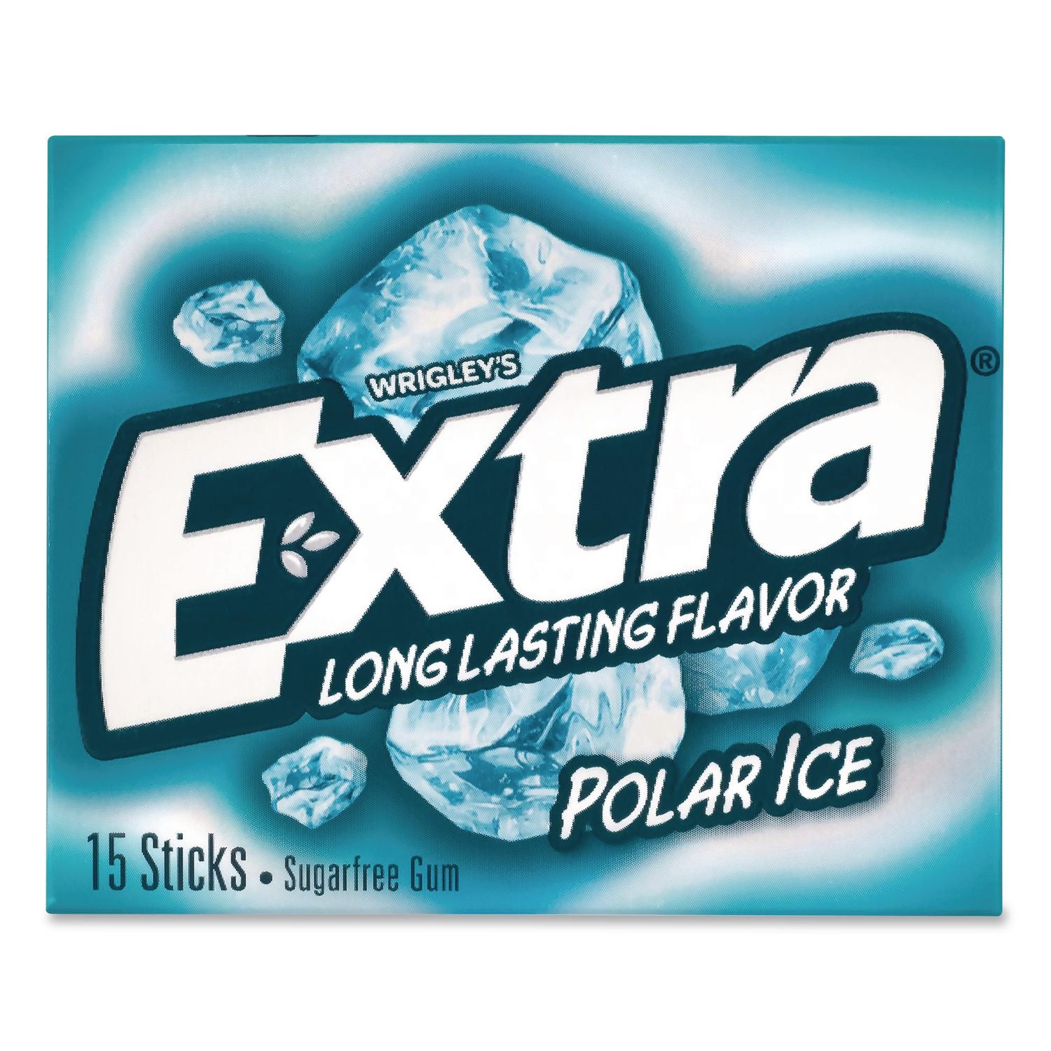 Wrigley Extra Polar Ice Chewing Gum - Mint - 10 / Box