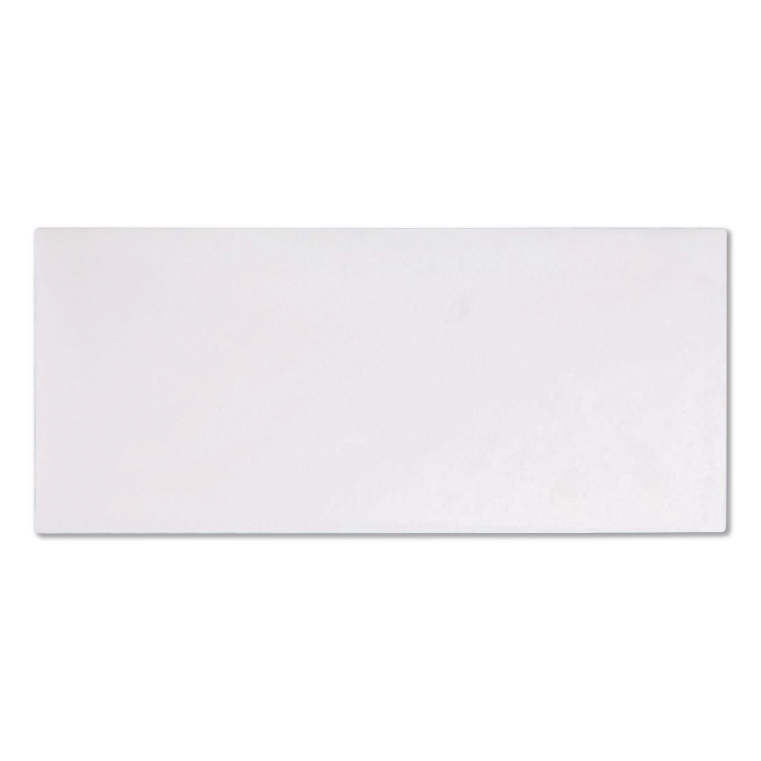 Business Envelope, #10, Commercial Flap, Diagonal Seam, Gummed Closure, 24 lb Bond Weight Paper, 4.13 x 9.5, White, 500/Box