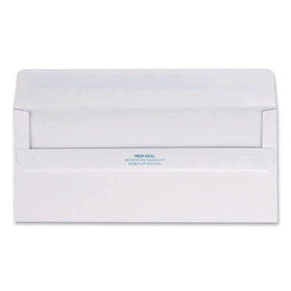 Redi-Seal Envelope, #10, Commercial Flap, Redi-Seal Adhesive Closure, 4.13 x 9.5, White, 500/Box