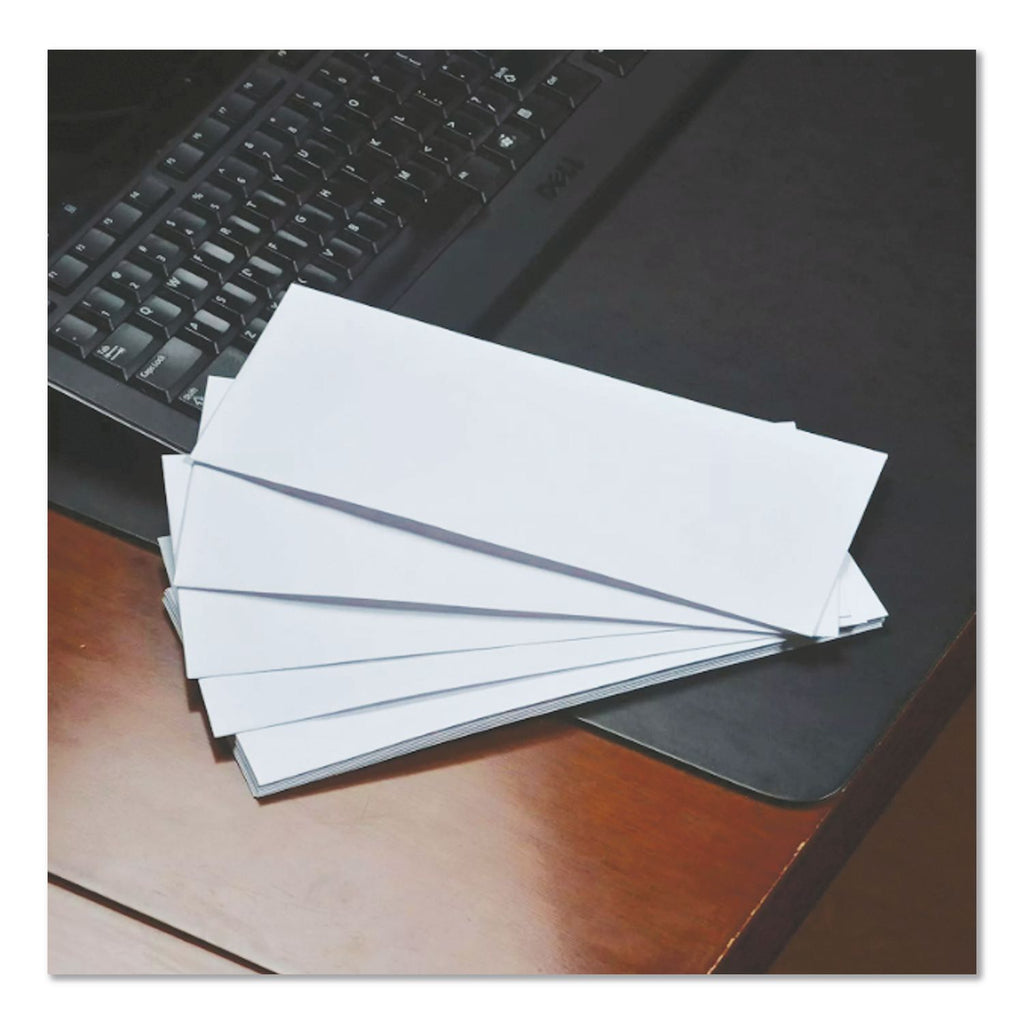Redi-Seal Security-Tint Envelope, #10, Commercial Flap, Redi-Seal Adhesive Closure, 4.13 x 9.5, White, 500/Box