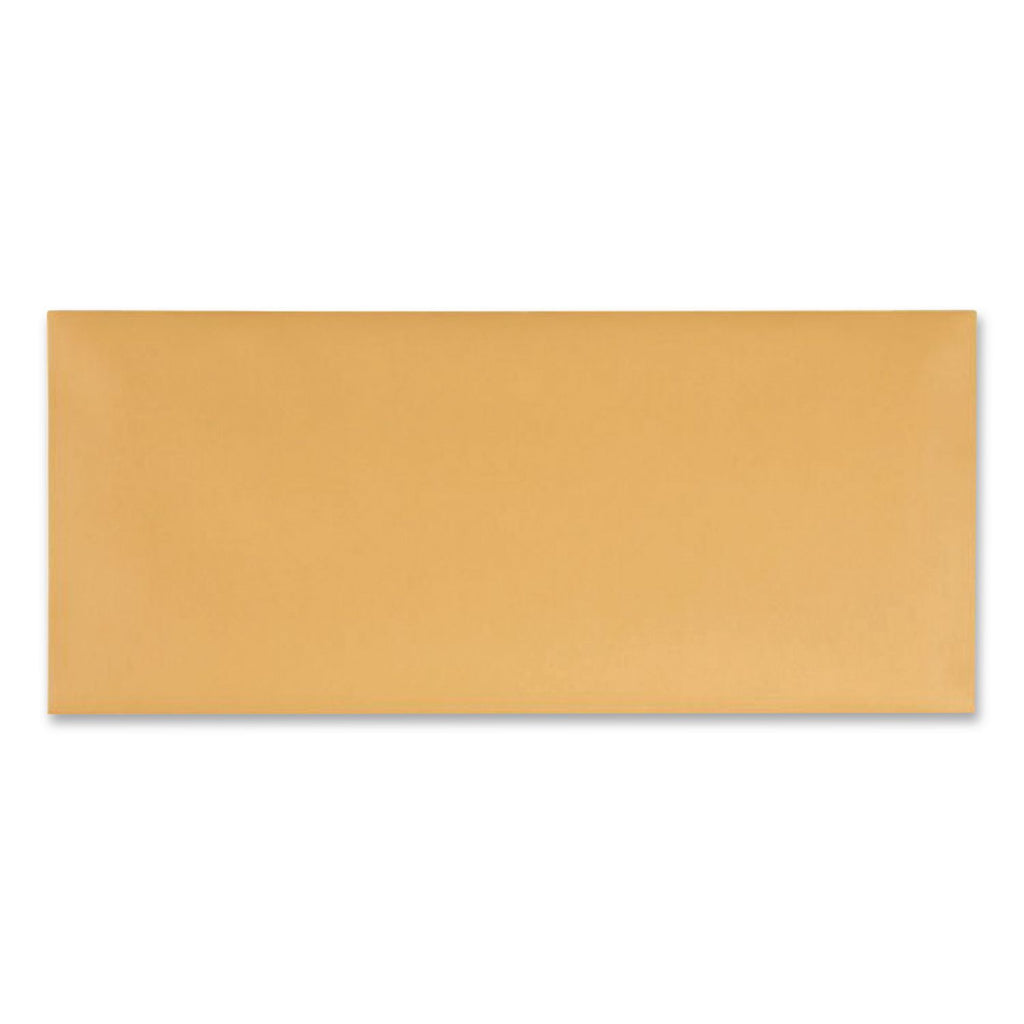 Kraft Envelope, #11, Commercial Flap, Gummed Closure, 4.5 x 10.38, Brown Kraft, 500/Box
