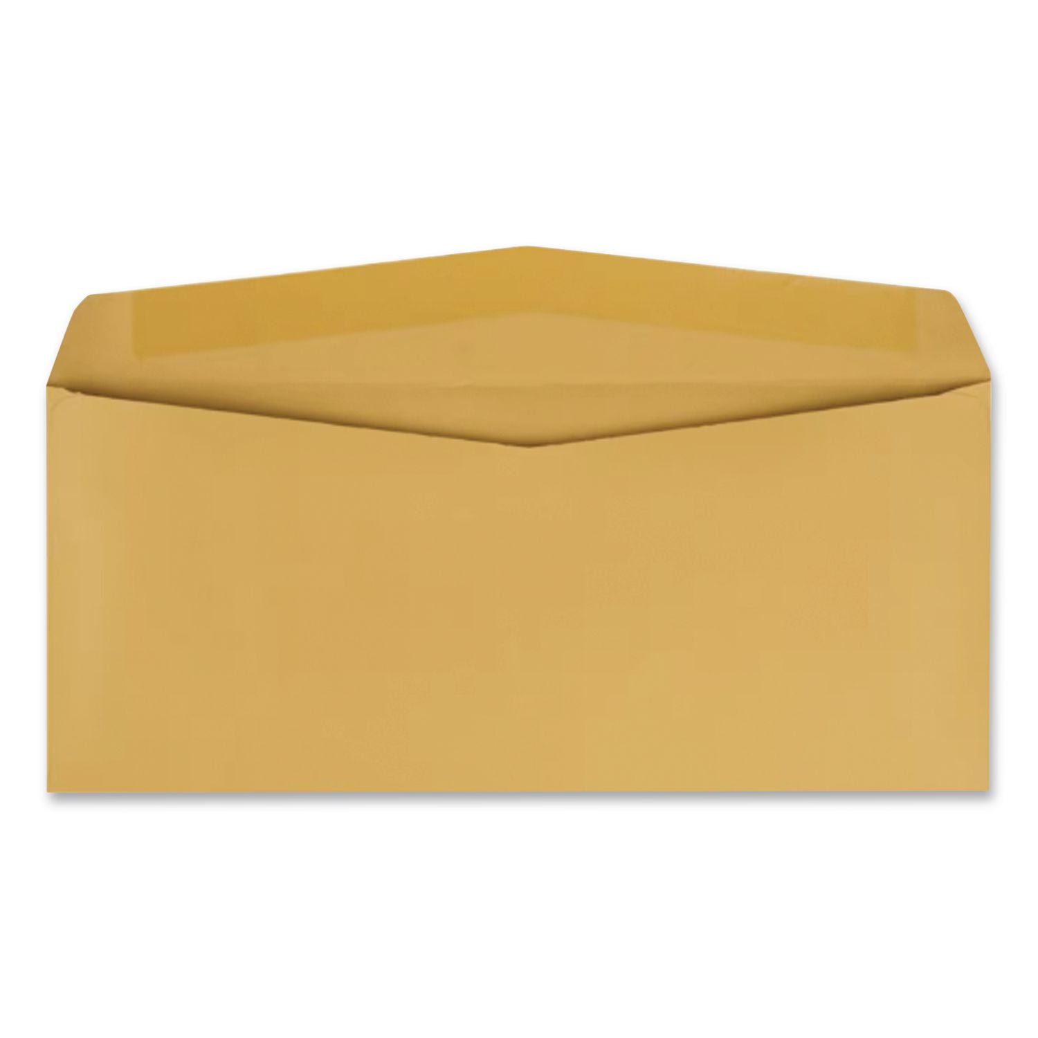 Kraft Envelope, #14, Commercial Flap, Gummed Closure, 5 x 11.5, Brown Kraft, 500/Box
