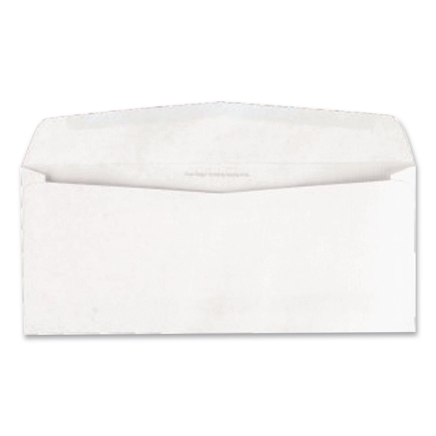 Park Ridge Embossed Executive Envelope, Address Window, #10, Commercial Flap, Gummed Closure, 4.13 x 9.5, White, 500/Box