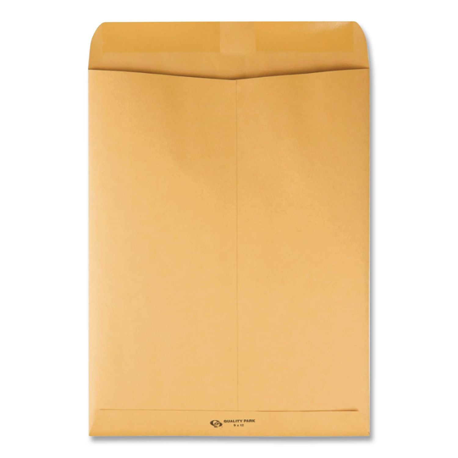 Catalog Envelope, 28 lb Bond Weight Kraft, #10 1/2, Square Flap, Gummed Closure, 9 x 12, Brown Kraft, 100/Box