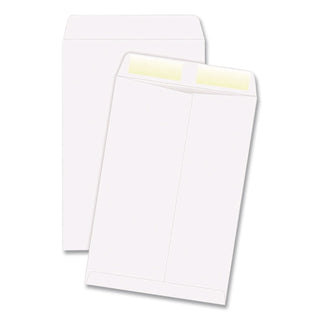 Catalog Envelope, 24 lb Bond Weight Paper, #13 1/2, Square Flap, Gummed Closure, 10 x 13, White, 250/Box
