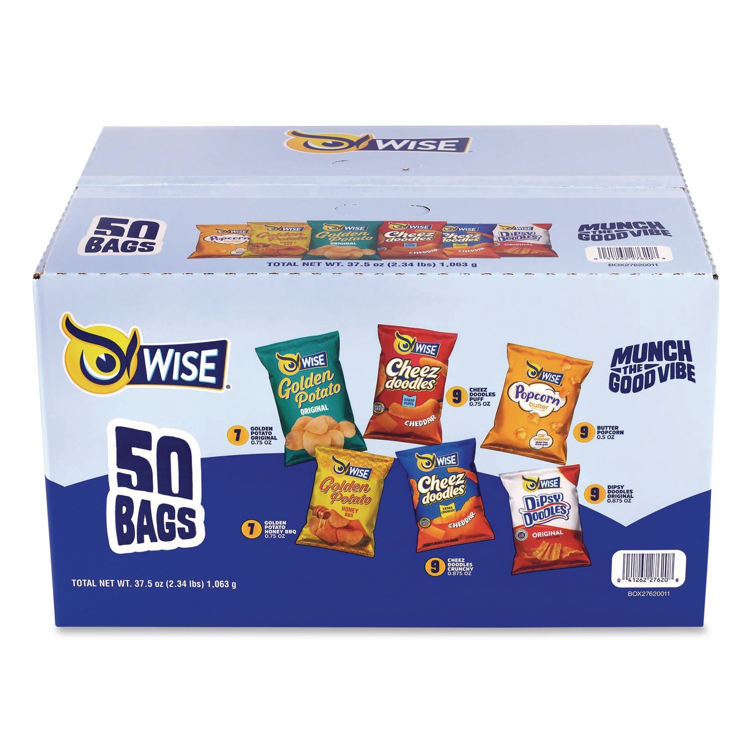 Grab and Snack Variety Pack, Assorted Flavors, 50/Pack, Ships in 1-3 Business Days