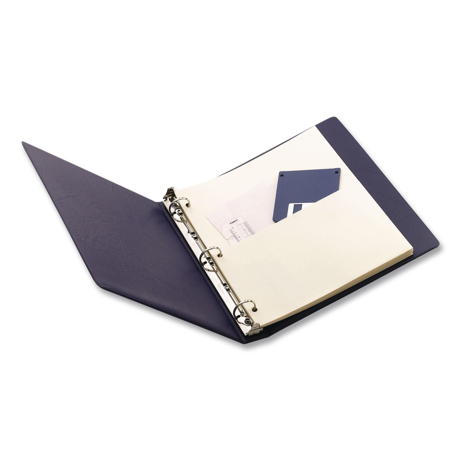 Avery Untabbed Double Pocket Dividers - 11.1" Height x 9.3" Width - 2 x Pockets Capacity - For Letter 8 1/2" x 11" Sheet - Ring Binder - Rectangular - Buff - 5 / Pack