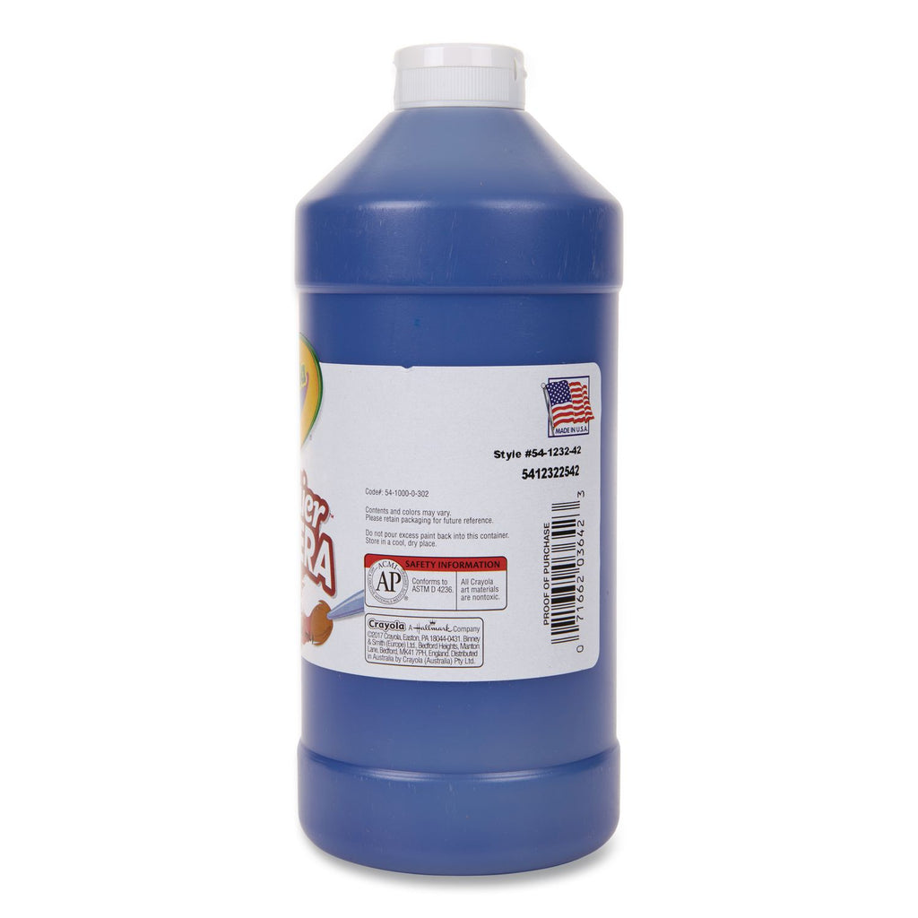 Crayola Premier Tempera Paint - 2 lb - 1 Each - Blue