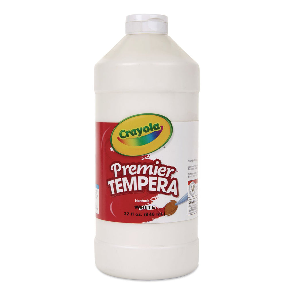 Crayola Premier Tempera Paint - 2 lb - 1 Each - White