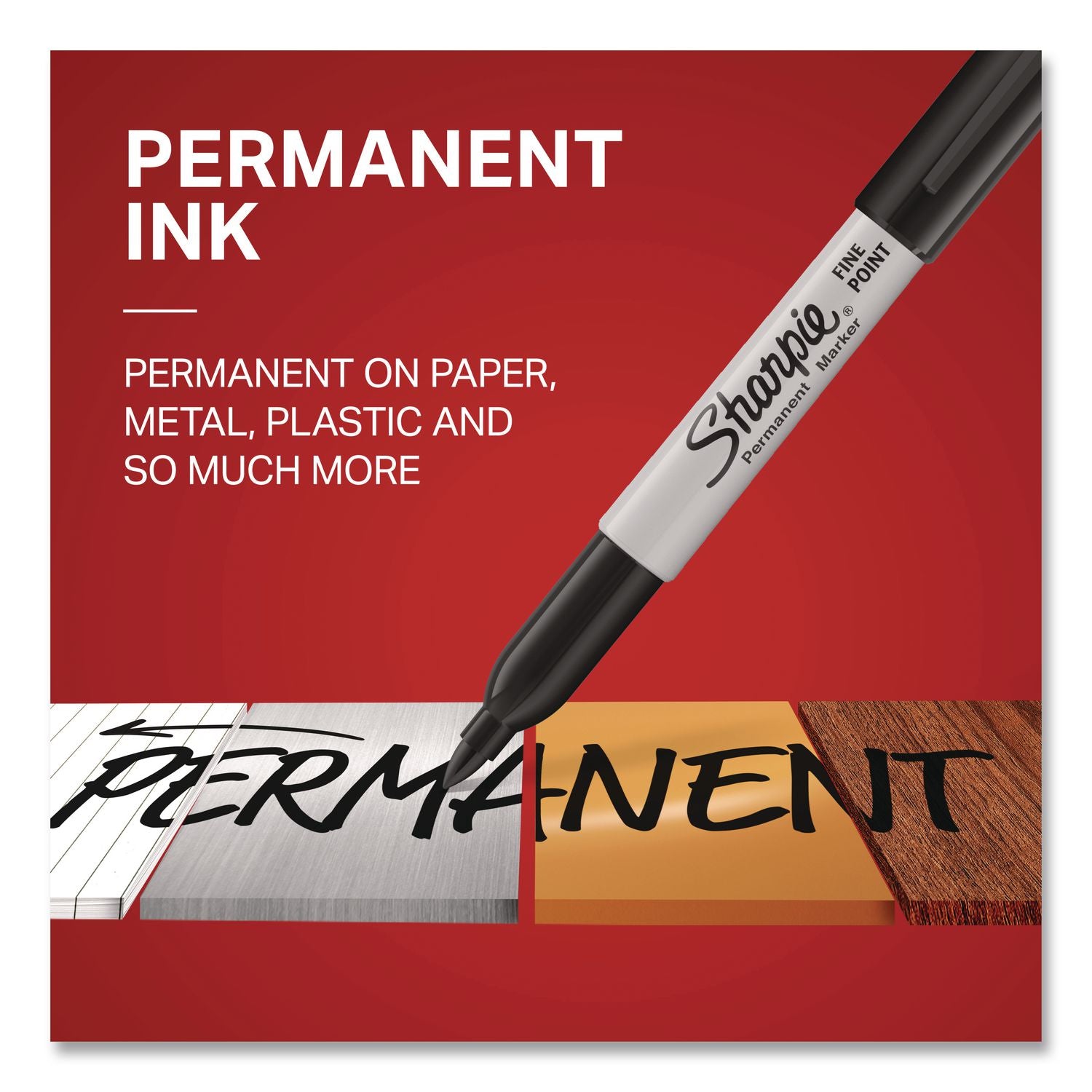 Sharpie Fine Point Permanent Marker - Fine Marker Point - 0.5 mm Marker Point Size - Chisel Marker Point Style - Assorted Alcohol Based Ink - 3 / Pack
