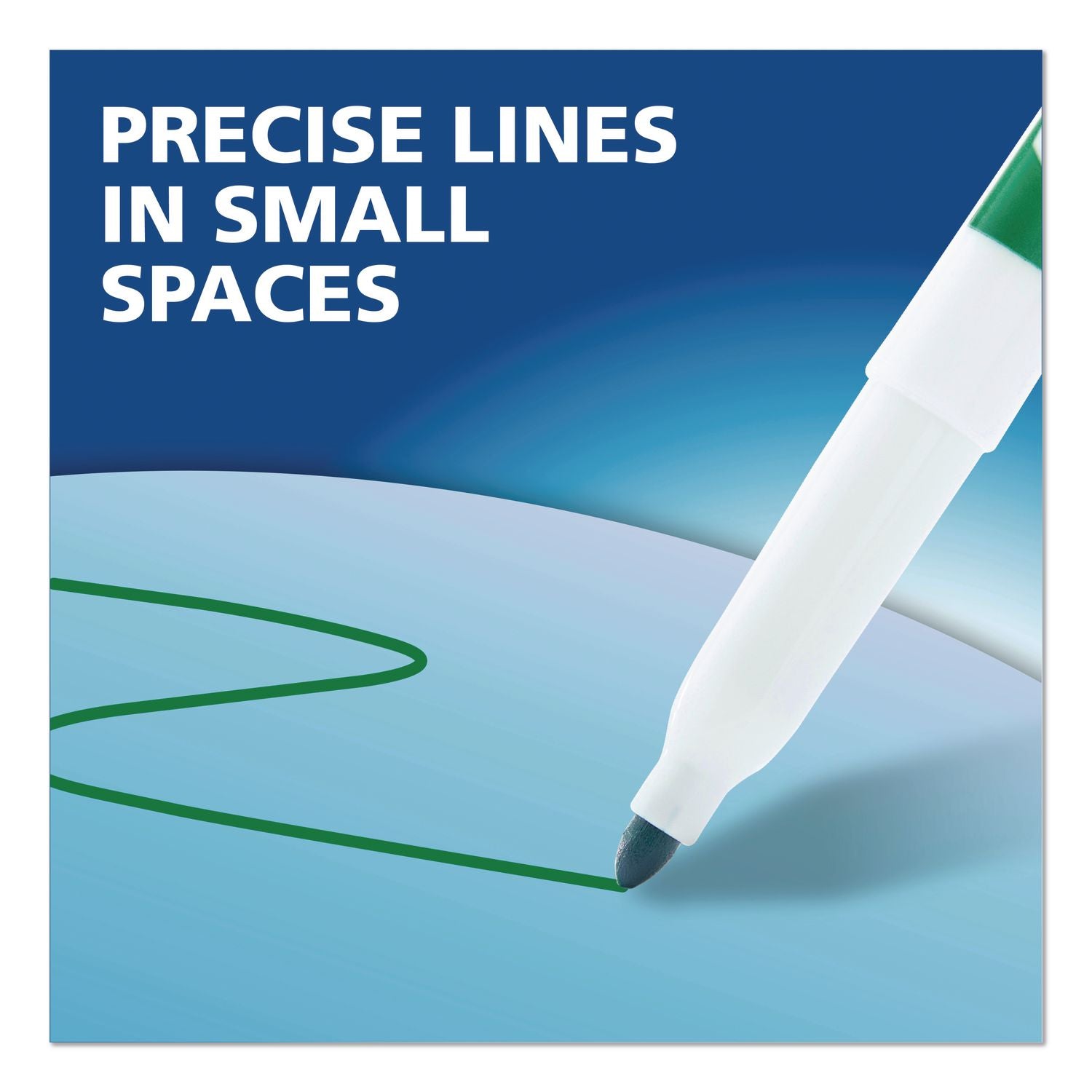 Expo Low-Odor Dry-erase Markers - Fine Marker Point - Assorted - 4 / Set
