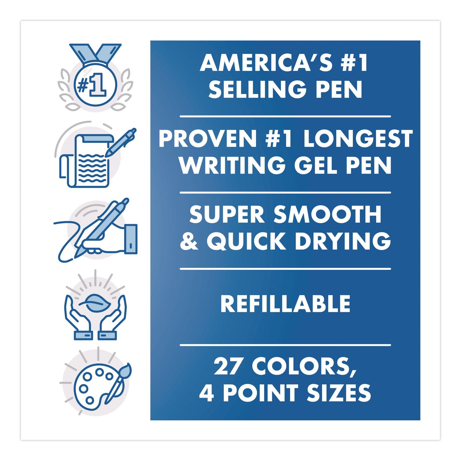 Pilot G2 Premium Gel Roller Pens - Fine Pen Point - 0.7 mm Pen Point Size - Refillable - Retractable - Black Gel-based Ink - 4 / Pack