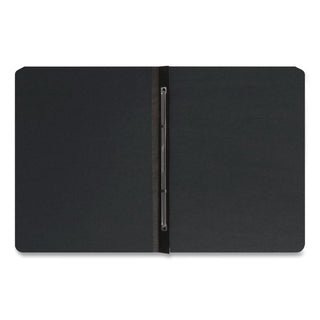 Prong Fastener Premium Pressboard Report Cover, Two-Piece Prong Fastener 3" Capacity, 8.5 x 11, Black/Black