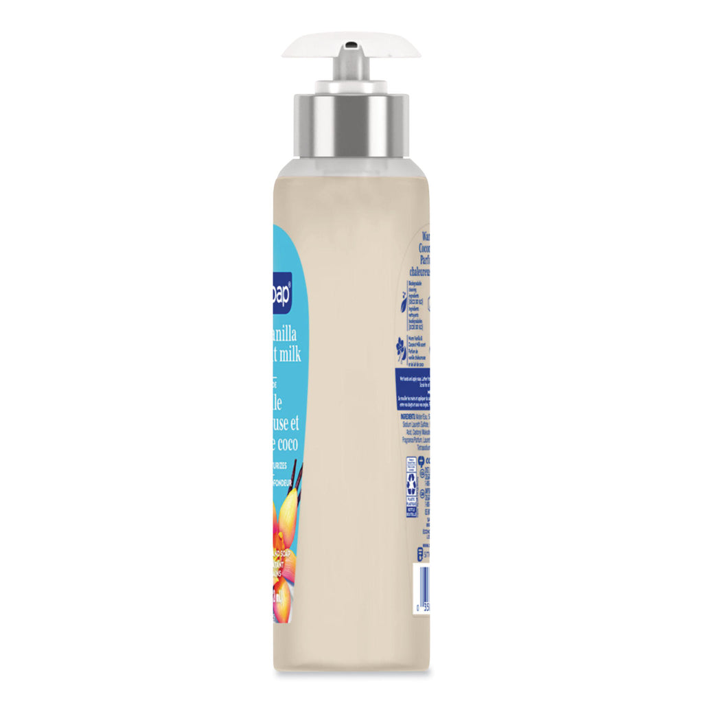 Softsoap Warm Vanilla Hand Soap - Warm Vanilla & Coconut Milk ScentFor - 11.3 fl oz (332.7 mL) - Pump Bottle Dispenser - Bacteria Remover, Dirt Remover - Hand, Skin - Moisturizing - White - Refillable, Recyclable, Paraben-free, Phthalate-free, Biodeg