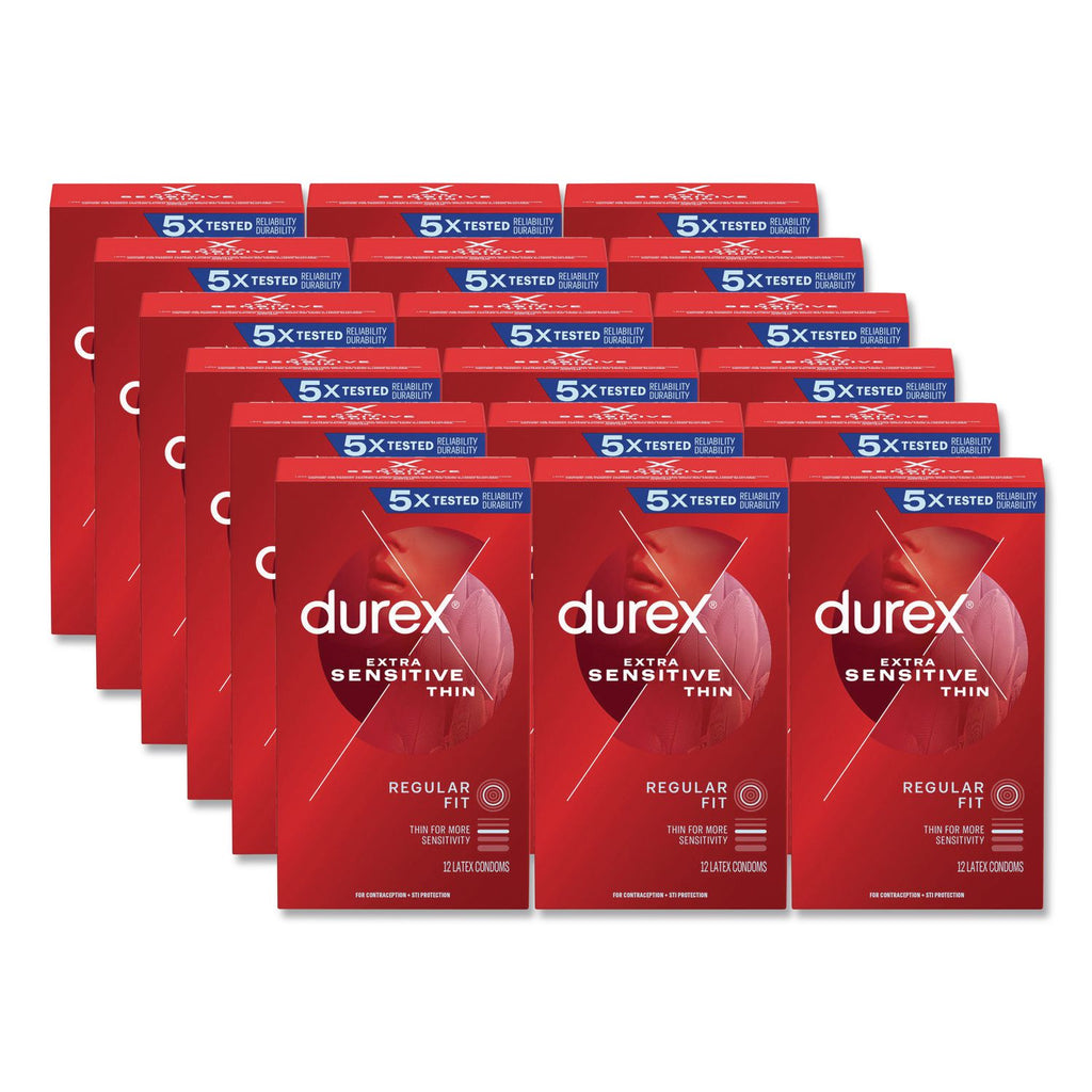 Extra Sensitive Condom, Natural, 18 Dozen/carton