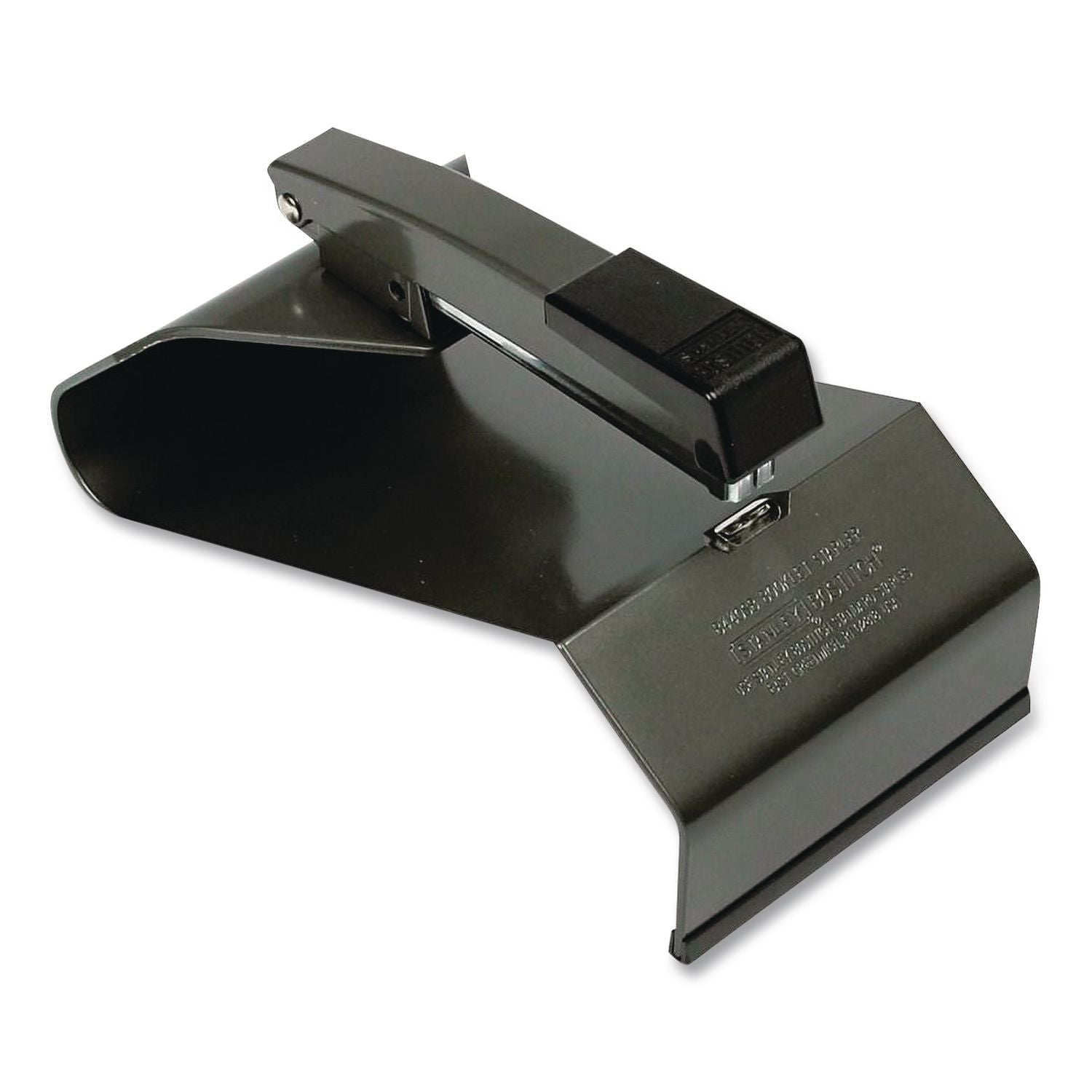 Bostitch Booklet Stapler - 20 of 16lb Paper Sheets Capacity - 210 Staple Capacity - Full Strip - 1/4" Staple Size - 1 Each - Black