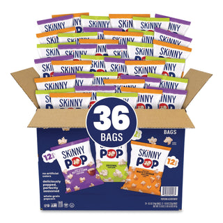 Popcorn Variety Snack Pack, 0.5 oz Bag, 36 Bags/Carton, Ships in 1-3 Business Days