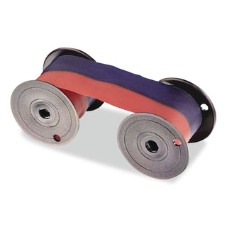 Lathem Ribbon - Blue, Red - 1 Each