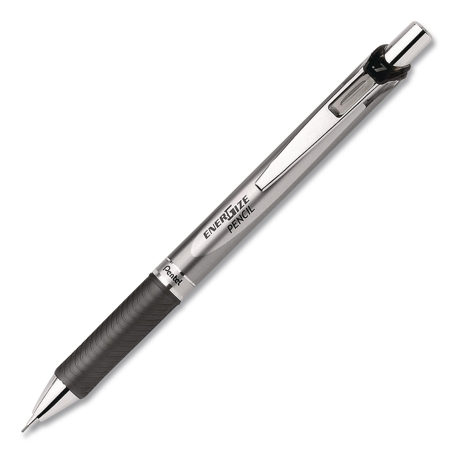 Pentel EnerGize Mechanical Pencils - #2 Lead - 0.7 mm Lead Diameter - Refillable - Black Barrel - 1 / Dozen