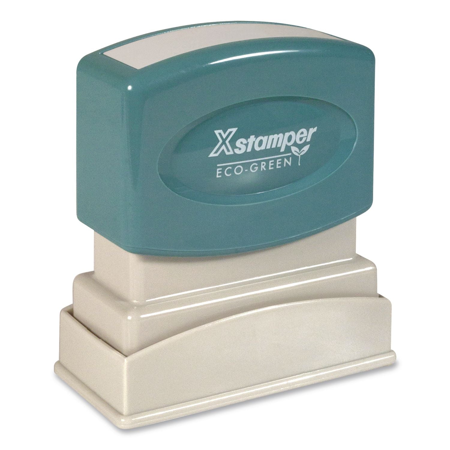 Xstamper COPY 2-color Pre-inked Stamp - Message Stamp - "COPY" - 0.50" Impression Width - 100000 Impression(s) - Red, Blue - Polymer Polymer - Recycled - 1 Each