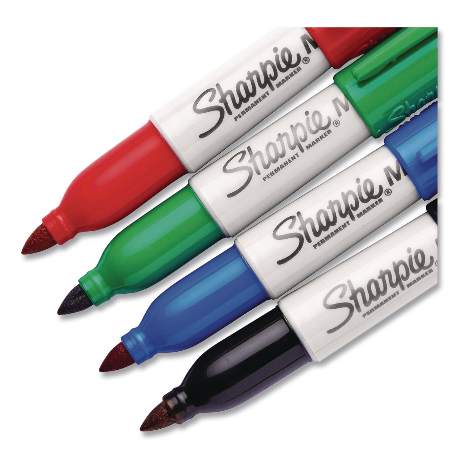 Sharpie Mini Markers - Fine Marker Point - Assorted - 4 / Set