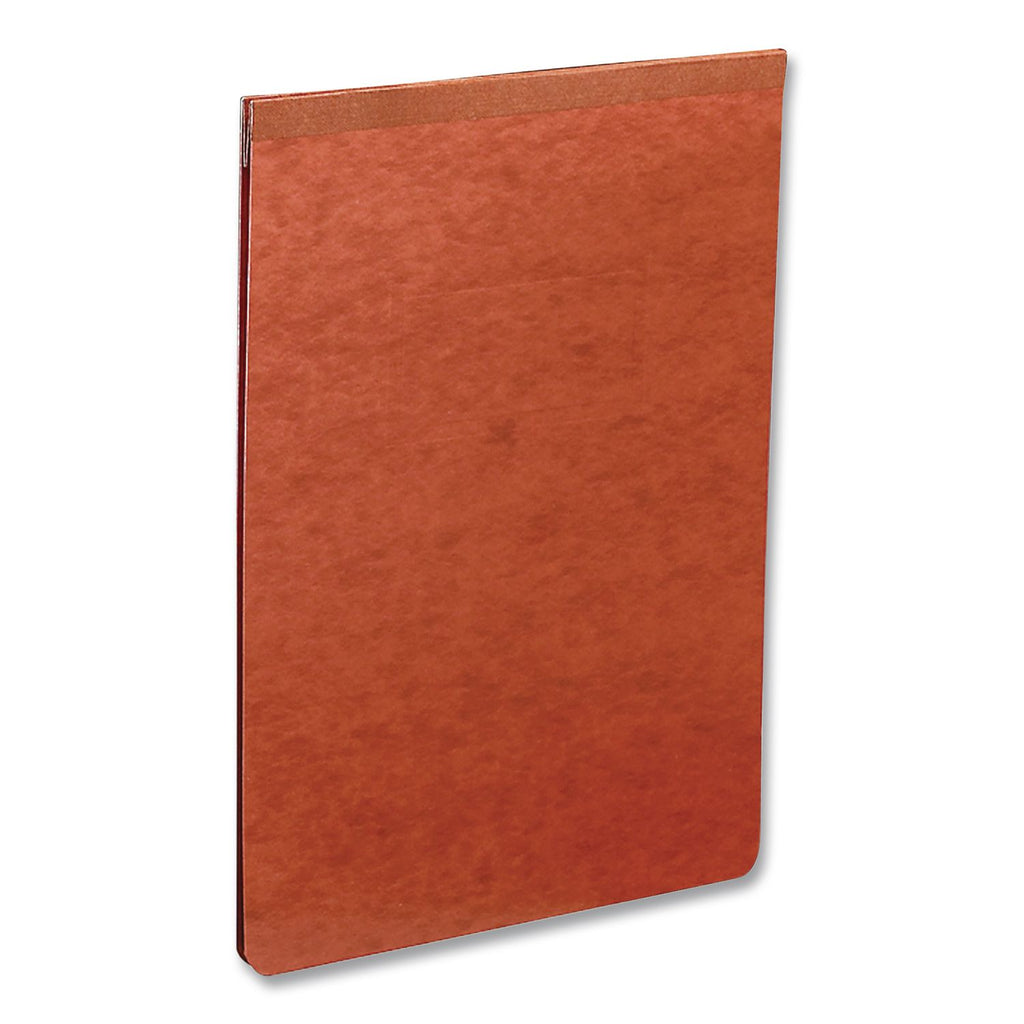 Smead Premium Pressboard Legal Recycled Fastener Folder - 2" Folder Capacity - 8 1/2" x 14" - 2" Expansion - 1 Fastener(s) - Pressboard - Red - 100% Recycled - 1 Each