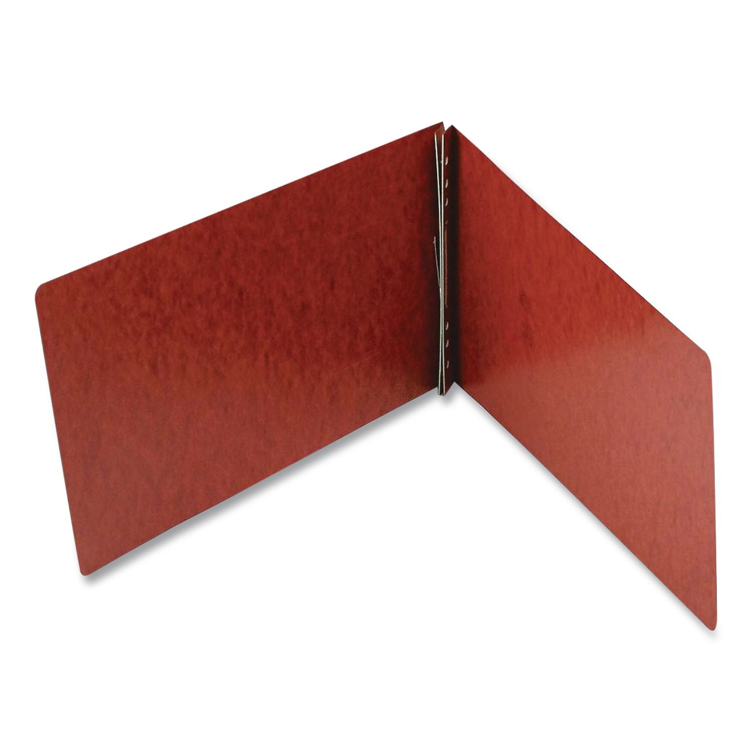 Smead Premium Pressboard Legal Recycled Fastener Folder - 2" Folder Capacity - 8 1/2" x 14" - 2" Expansion - 1 Fastener(s) - Pressboard - Red - 100% Recycled - 1 Each