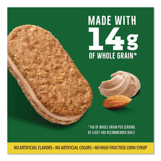 Biscuits, Cinnamon with Almond Butter/Honey with Peanut Butter, 1.35 oz Pouch, 30/Carton, Ships in 1-3 Business Days