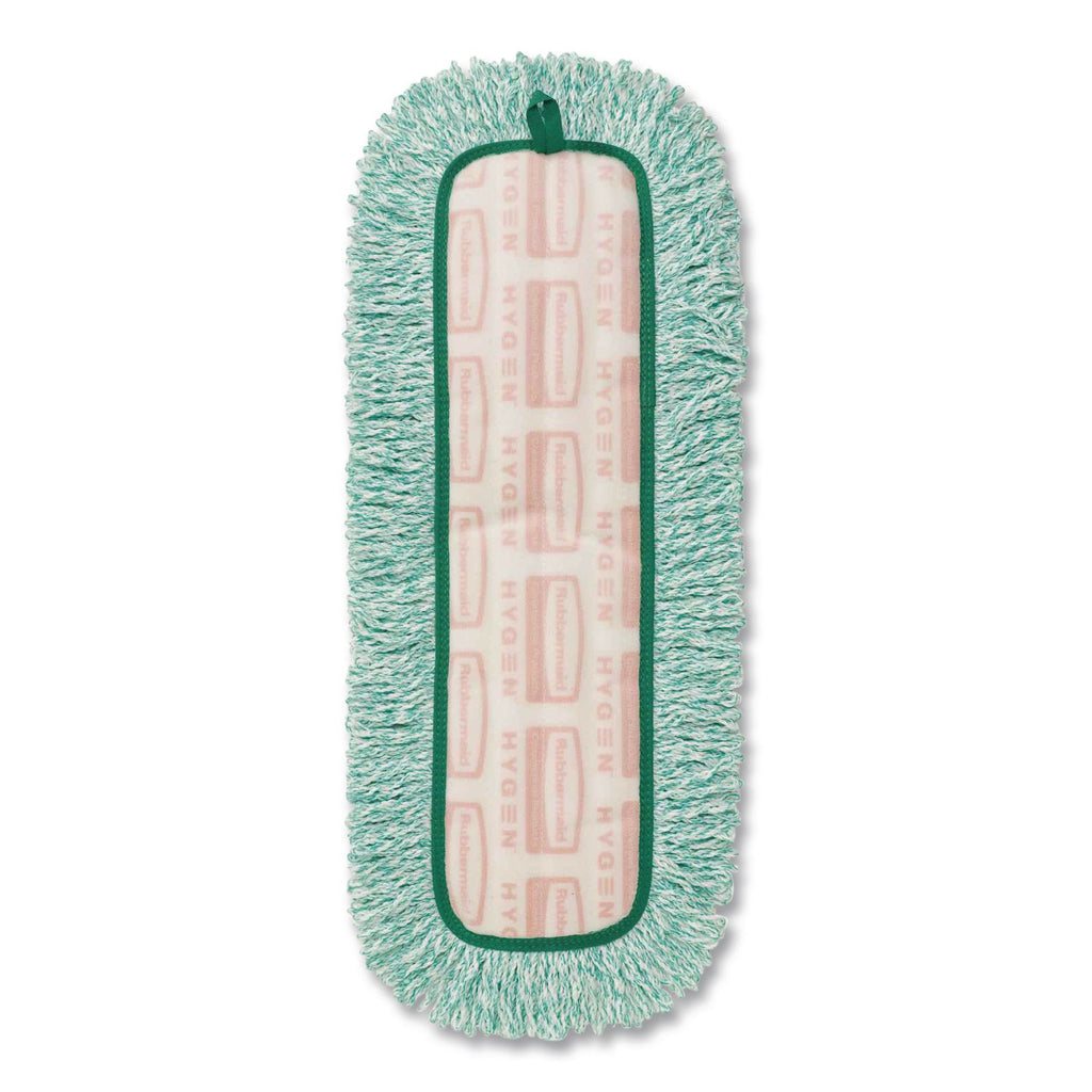 Dust Pad with Fringe, Microfiber, 18" Long, Green