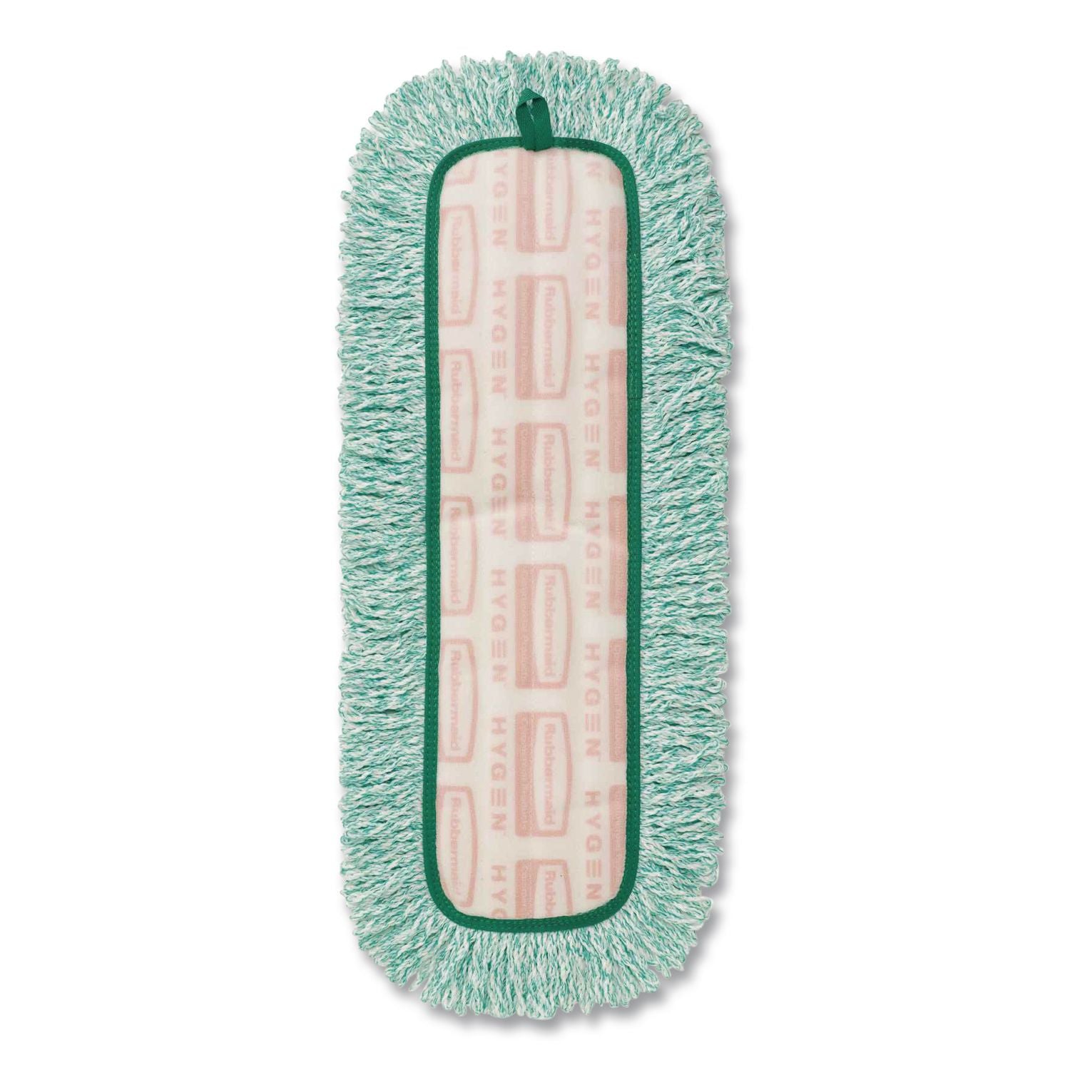 Dust Pad with Fringe, Microfiber, 18" Long, Green