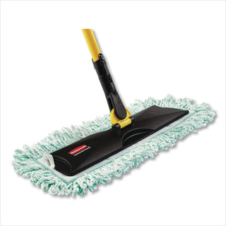 Dust Pad with Fringe, Microfiber, 18" Long, Green