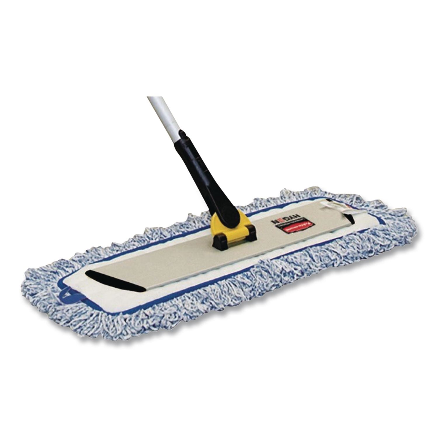 HYGEN Quick Connect S-S Frame, Wet/Dry Mop 17.19w x 3d, Aluminum, Yellow