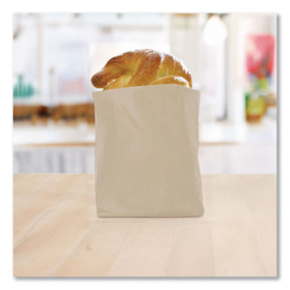 Kraft Paper Bags, 8.5" x 11", Brown, 2,000/Carton