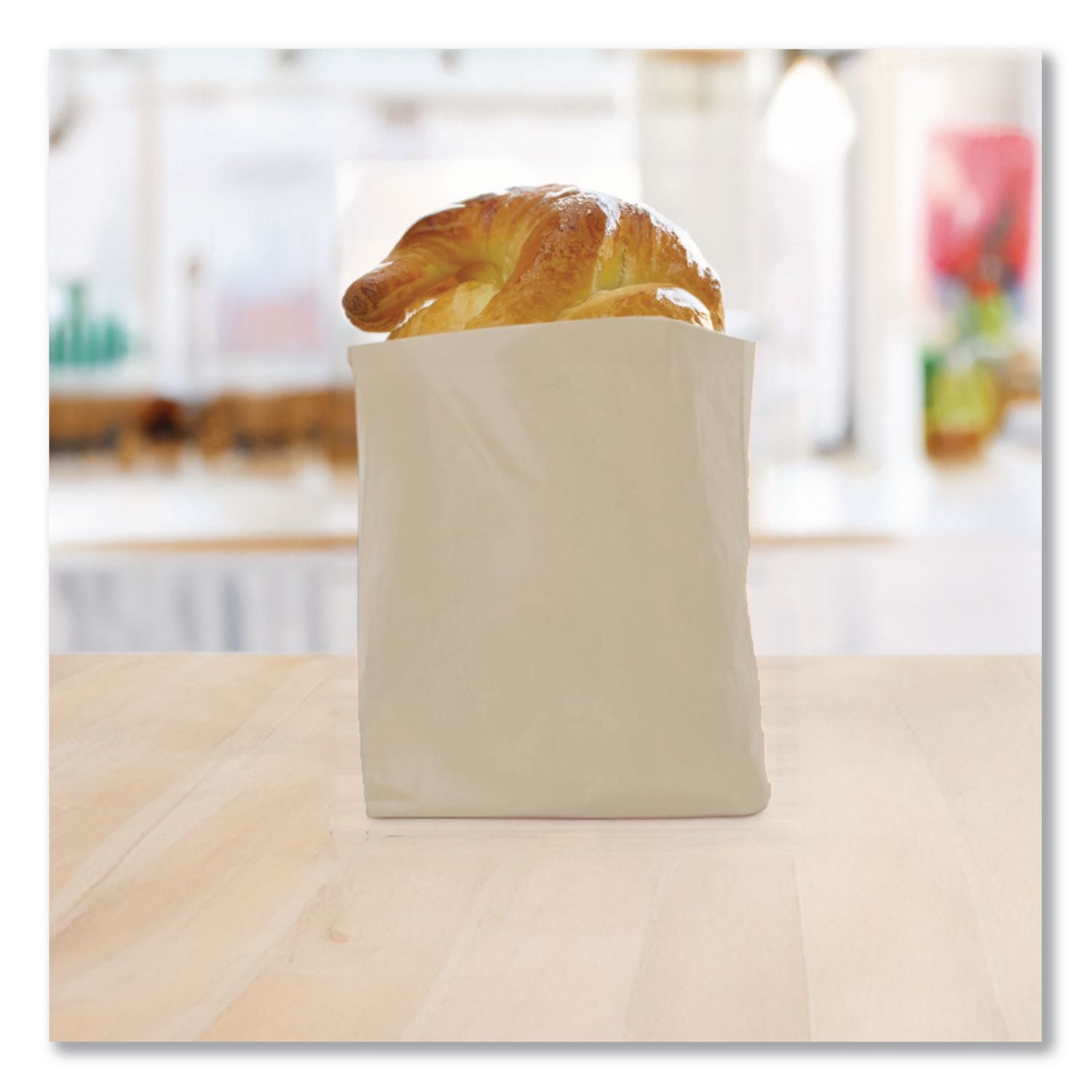 Kraft Paper Bags, 8.5" x 11", Brown, 2,000/Carton