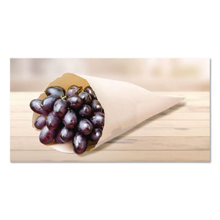 Kraft Paper Bags, 8.5" x 11", Brown, 2,000/Carton