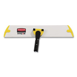 HYGEN Quick Connect S-S Frame, Wet/Dry Mop 17.19w x 3d, Aluminum, Yellow