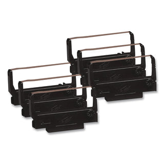 E2117 Compatible Ribbon, Black/Red, 6/Box