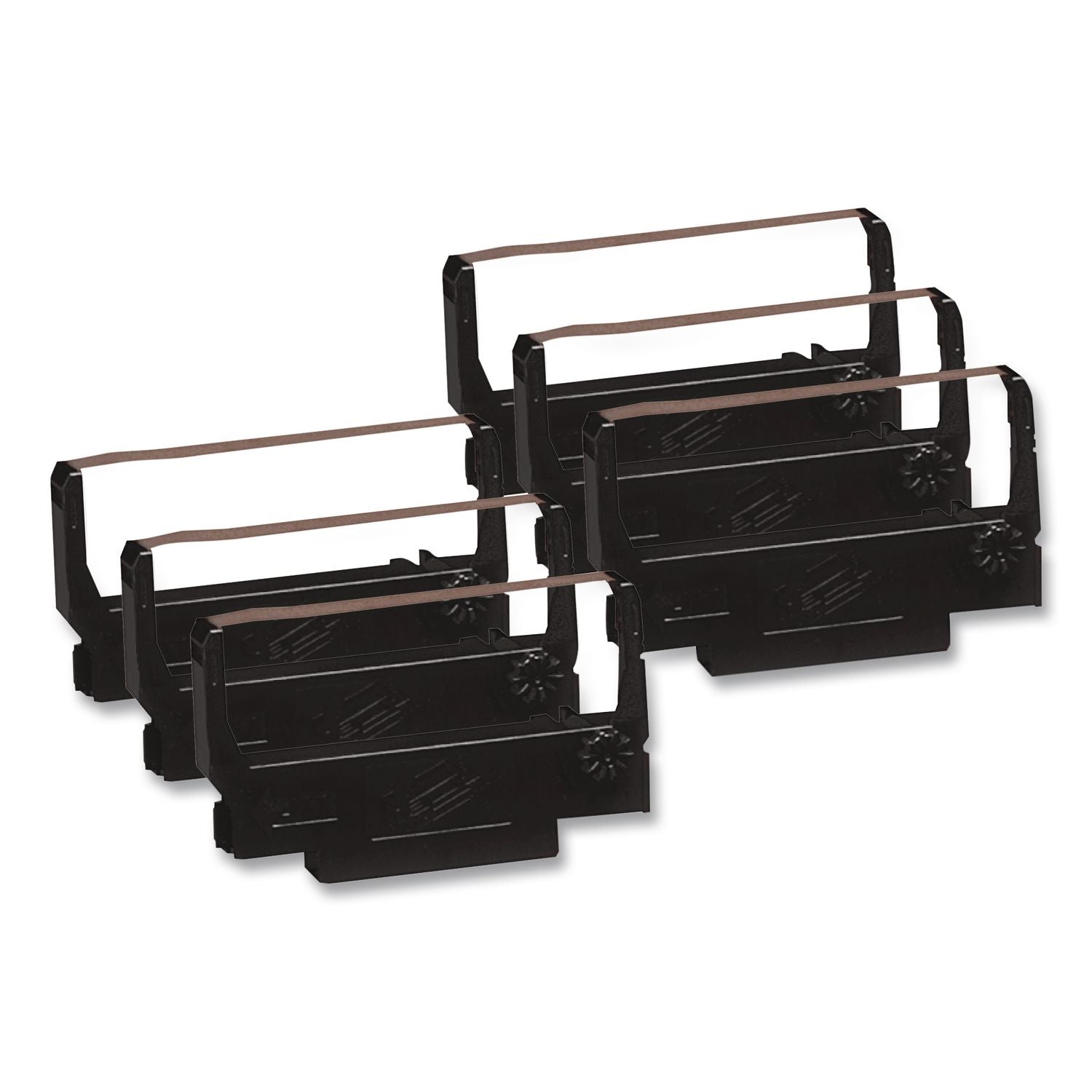E2117 Compatible Ribbon, Black/Red, 6/Box