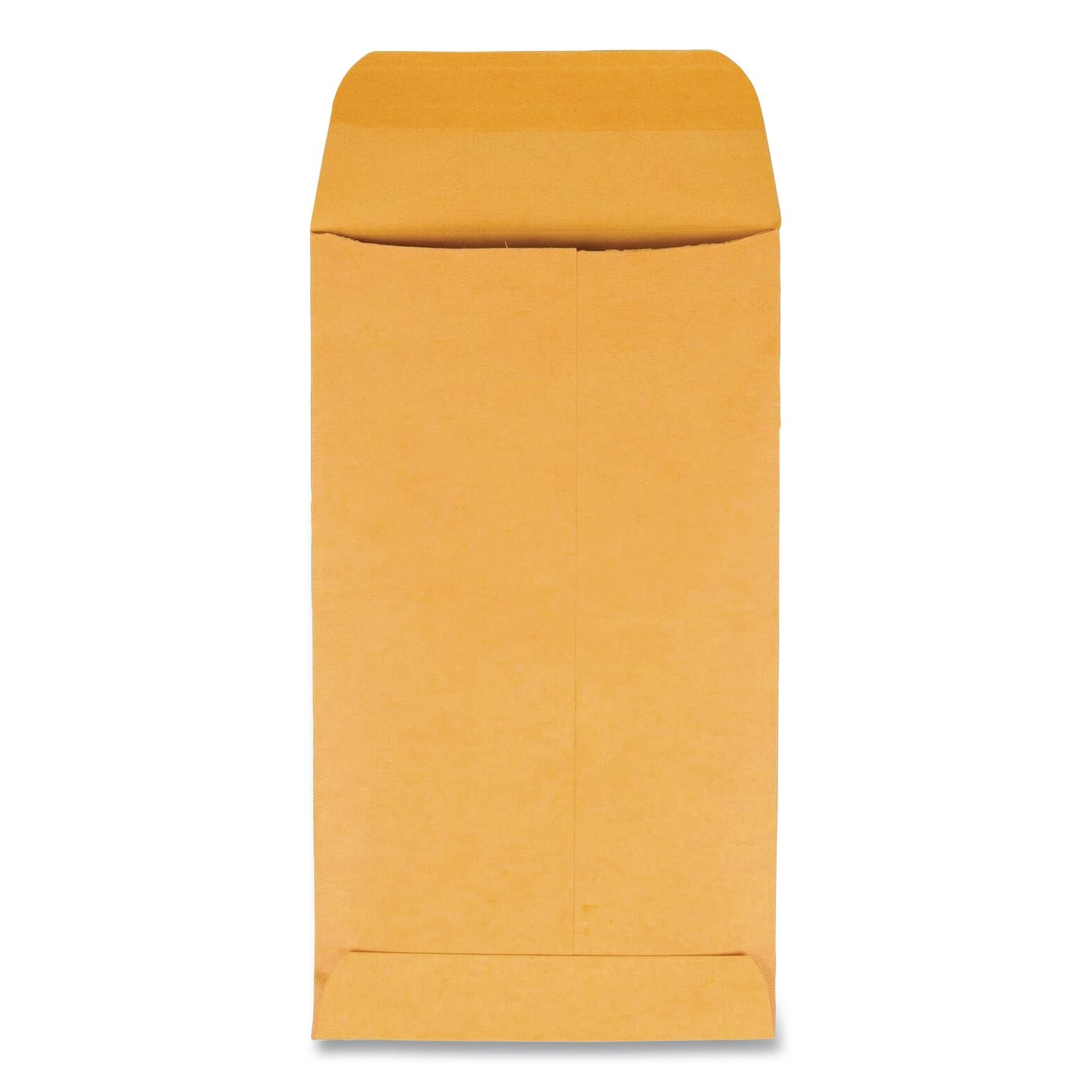 Kraft Coin and Small Parts Envelope, 28 lb Bond Weight Kraft, #5 1/2, Square Flap, Gummed Closure, 3.13 x 5.5, Brown, 500/Box