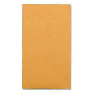Kraft Coin and Small Parts Envelope, 28 lb Bond Weight Kraft, #5 1/2, Square Flap, Gummed Closure, 3.13 x 5.5, Brown, 500/Box