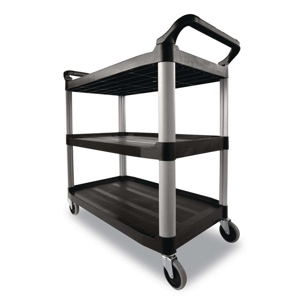 Rubbermaid 3-Shelf Mobile Utility Cart, Sold as 1 Each